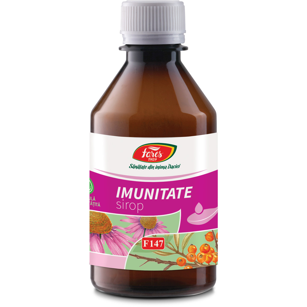 Sirop Imunitate, F147, 250 ml, Fares