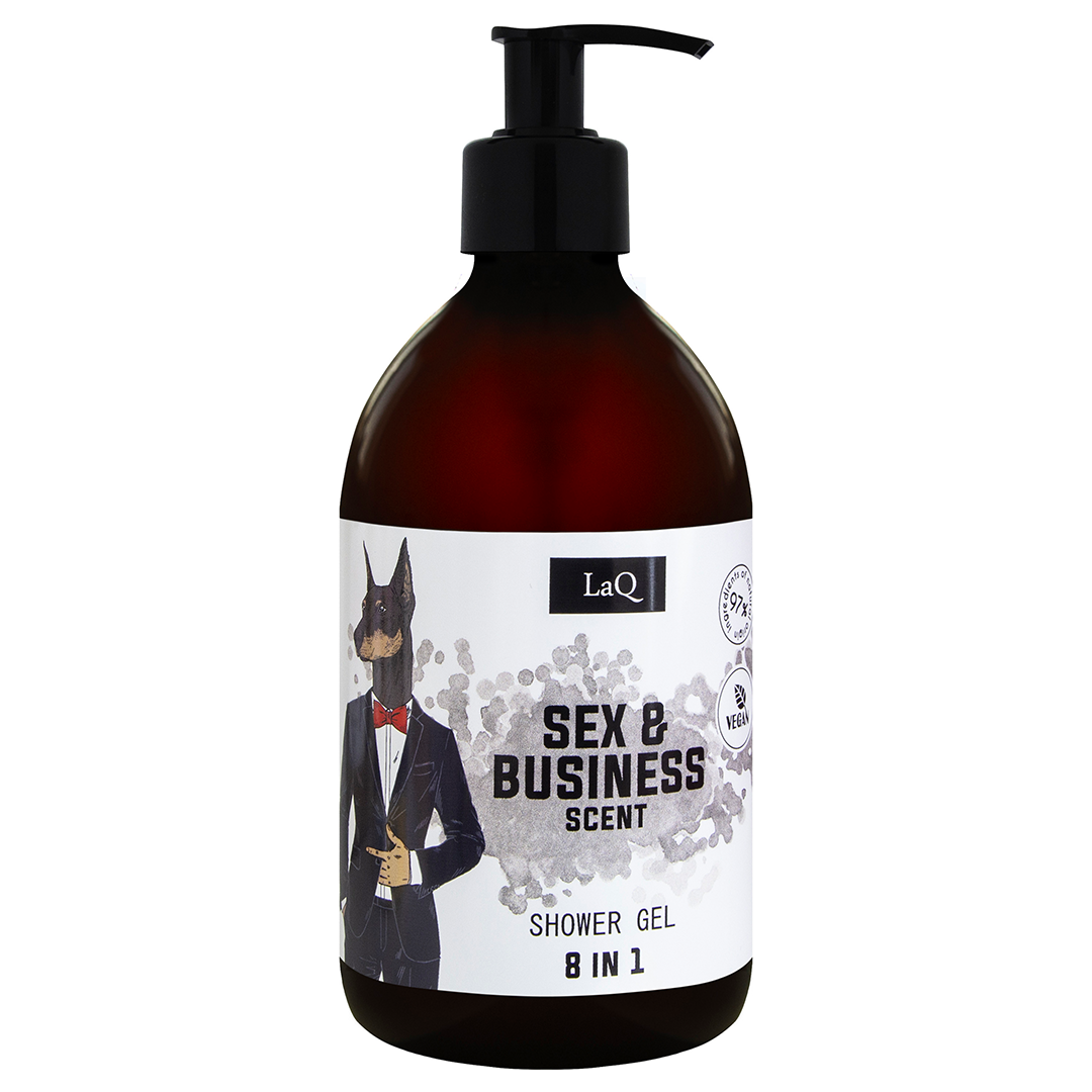 Gel de dus 8 in 1 pentru barbati Doberman, 500 ml, LaQ