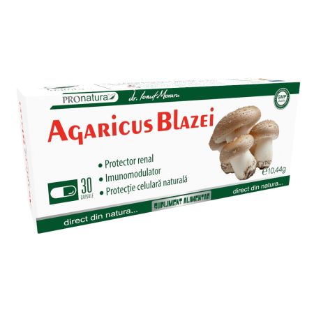 Agaricus Blazei, 30 capsule, Pro Natura