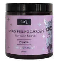 Gel de dus si peeling cu bujor, 220 g, LaQ