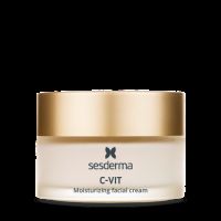 Crema hidratanta pentru ten uscat C-Vit, 50 ml, Sesderma