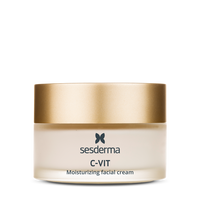 Crema hidratanta pentru ten uscat C-Vit, 50 ml, Sesderma