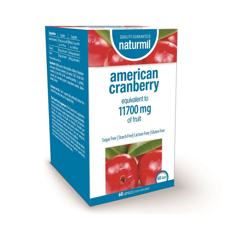 American Cranberry, 60 capsule, Naturmil