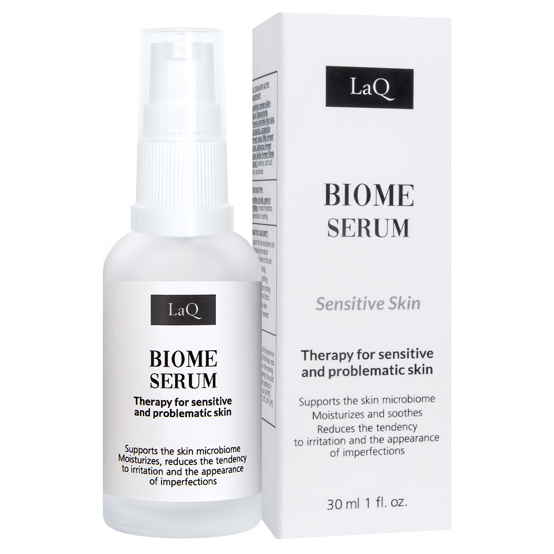 Ser tip gel pentru piele sensibila Biome, 30 ml, LaQ