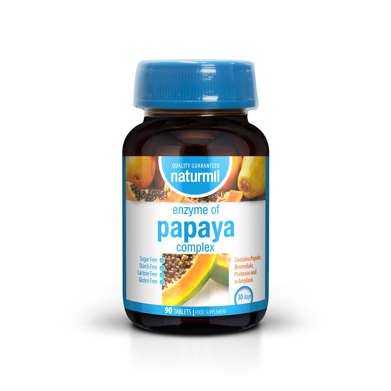 Papaya Complex Enzymes, 90 tablete