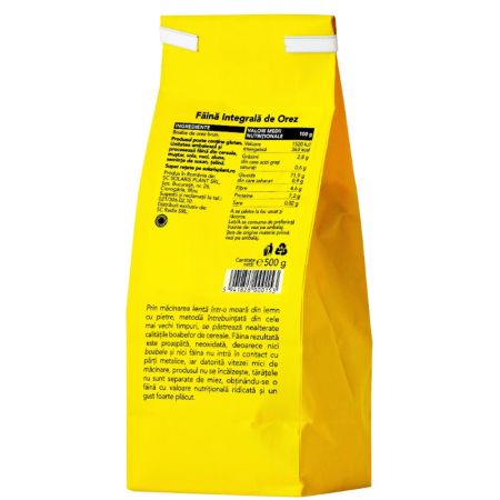 Faina integrala de orez, 500 g, Solaris 674982