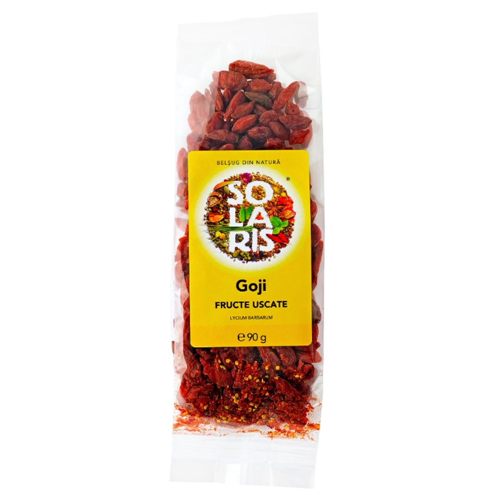 Fructe de Goji uscate, 90 g, Solaris