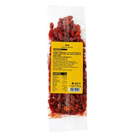 Fructe de Goji uscate, 90 g, Solaris 675023