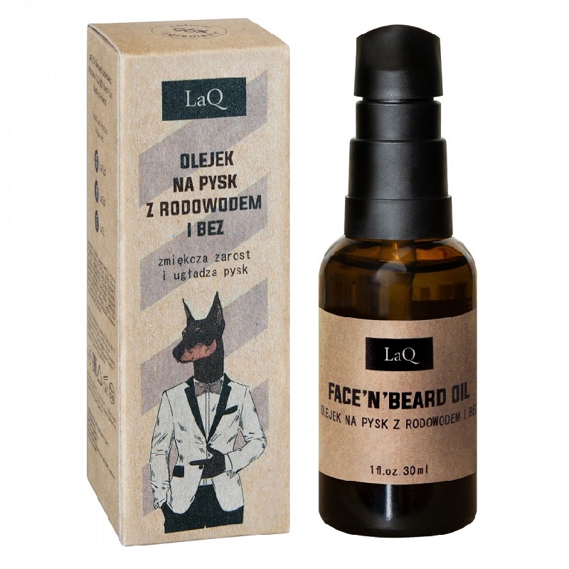 Ulei pentru ten si barba Doberman, 30 ml, LaQ