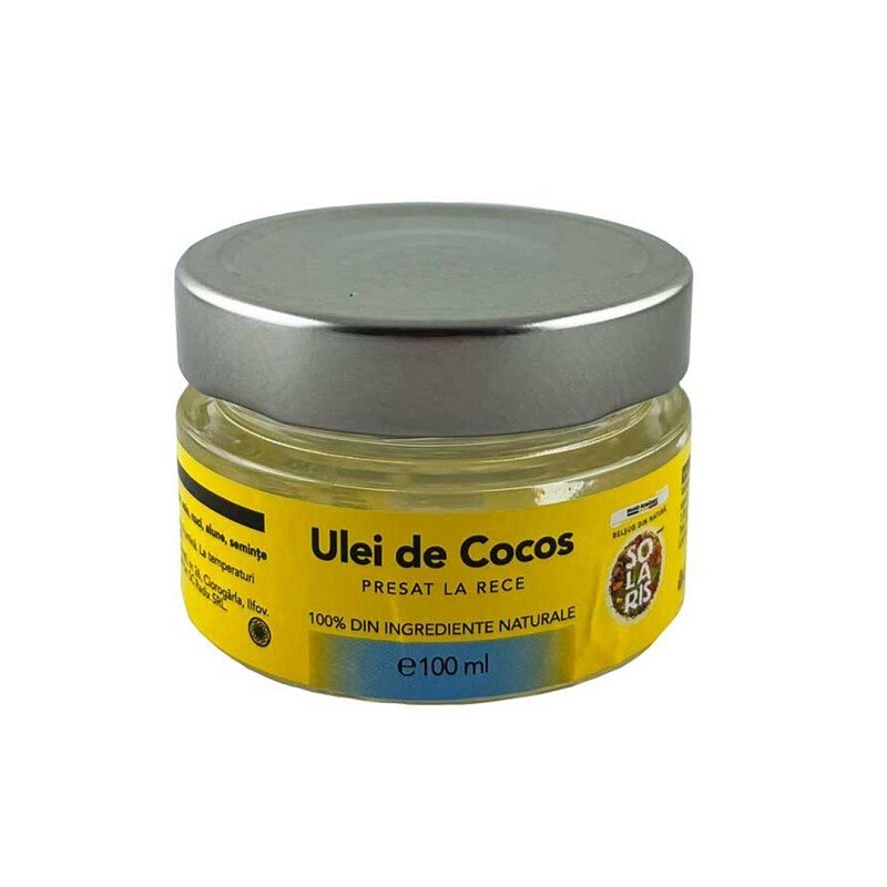 Ulei de cocos, 100 ml, Solaris