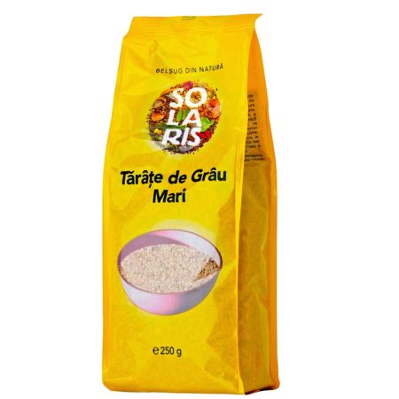 Tarate de grau, 250 g,  Solaris