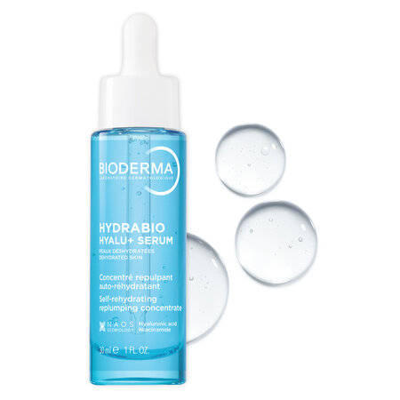 Ser hidratant pentru fata Hydrabio Hyalu+, 30 ml, Bioderma 702365