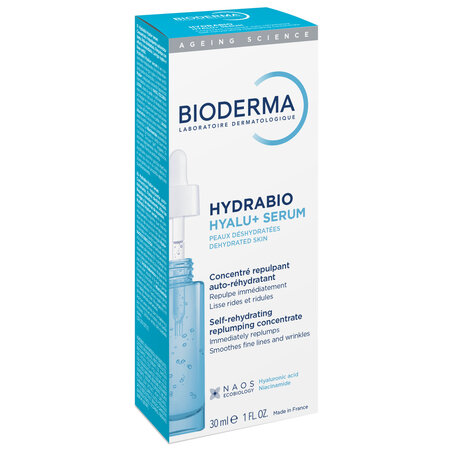 Ser hidratant pentru fata Hydrabio Hyalu+, 30 ml, Bioderma 739369