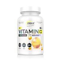 Vitamina C, 60 tablete, Genius Nutrition
