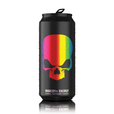 Bautura energizanta rainbow candy Warcry Energy Drink, 330 ml, Genius Nutrition