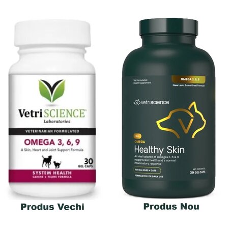Omega 3,6,9 Healthy Skin, 30 capsule cu gel, Vetri Science 683288