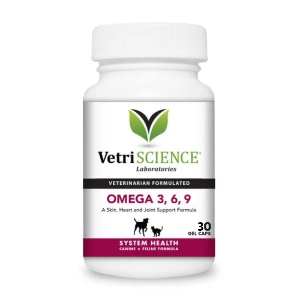 Omega 3-6-9 pentru caini si pisici, 30 capsule cu gel, Vetri Science