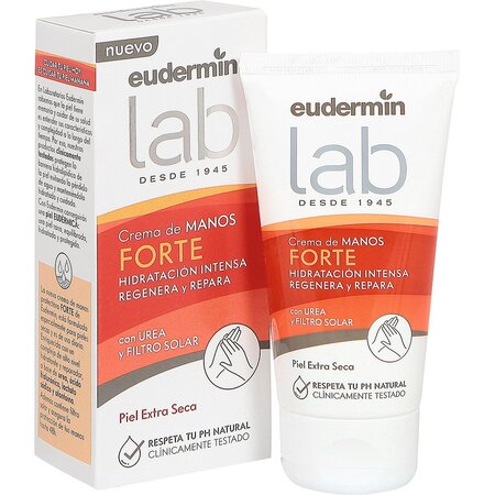 Crema de maini cu uree si filtru solar, 75 ml, Eudermin 572361