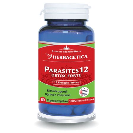 Parasites 12, 60 capsule, Herbagetica