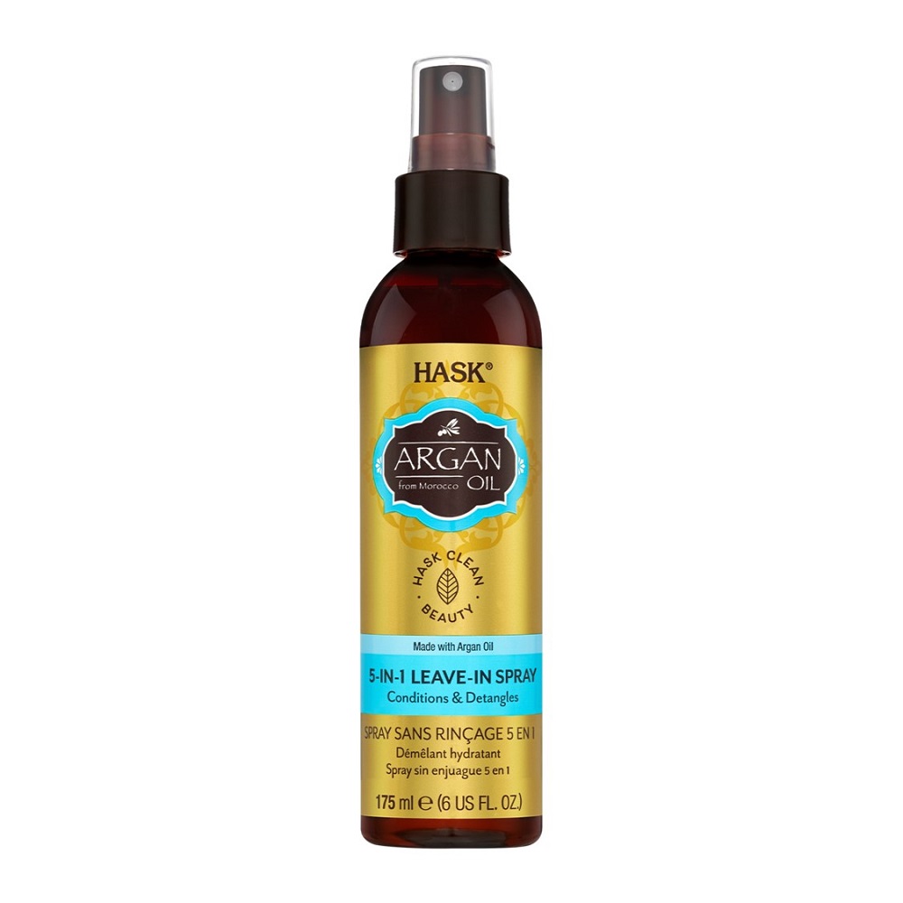 Spray reparator leave-in 5 in 1 cu ulei de argan, 175 ml, Hask