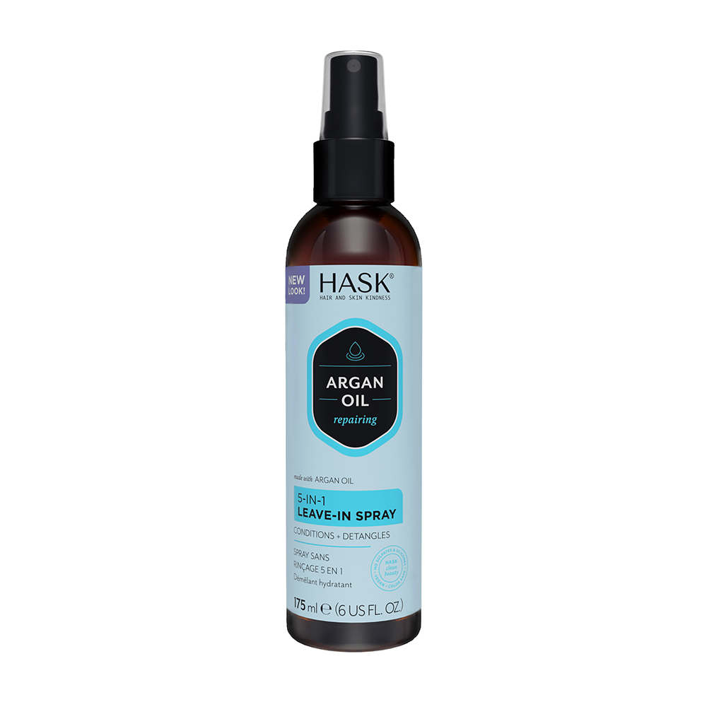 Spray reparator leave-in 5 in 1 cu ulei de argan, 175 ml, Hask