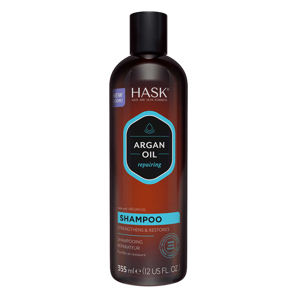 Sampon reparator cu ulei de argan, 355 ml, Hask
