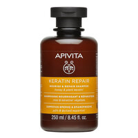 Sampon reparator cu miere si keratina vegetala Keratin Repair, 250 ml, Apivita