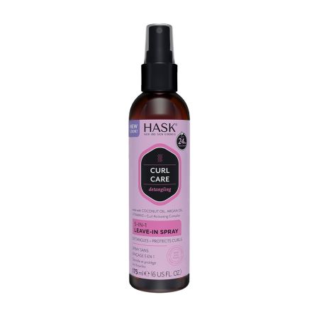 Spray leave-in 5 in 1 pentru protectia si descurcarea buclelor Curl Care, 175 ml, Hask