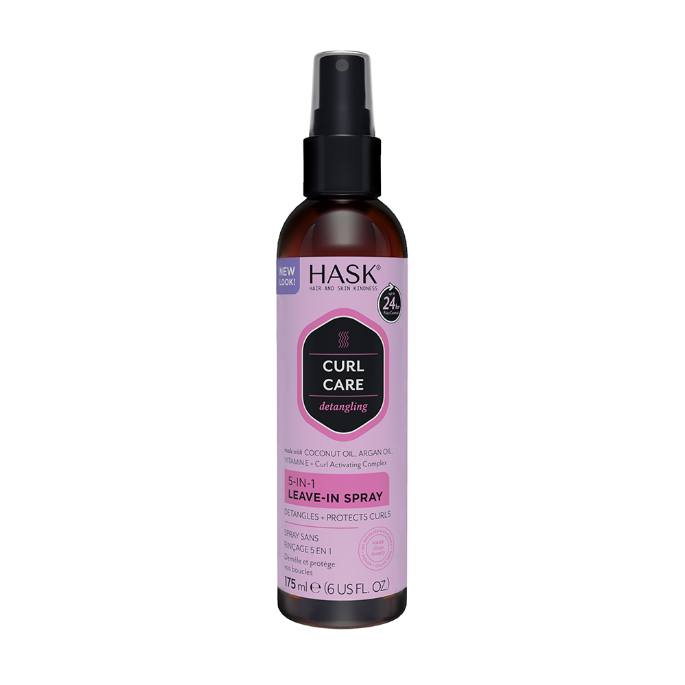 Spray leave-in 5 in 1 pentru bucle Curl Care, 175 ml, Hask
