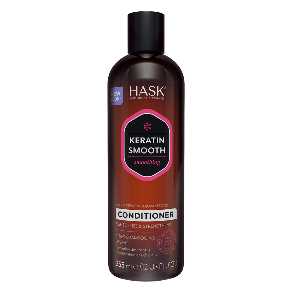 Balsam pentru netezirea parului Keratin Smooth, 355 ml, Hask