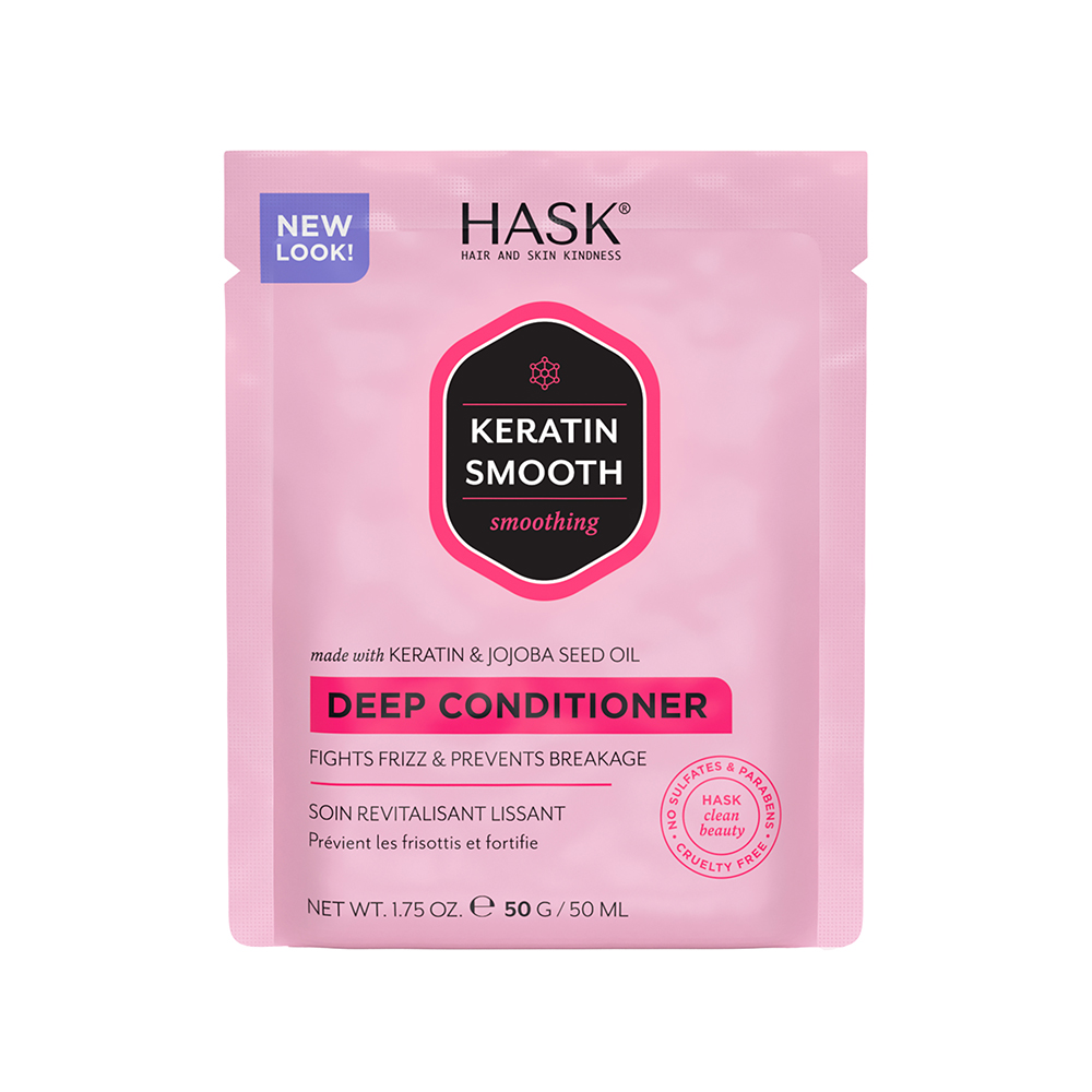 Balsam pentru netezirea parului Keratin Smooth, 50 ml, Hask