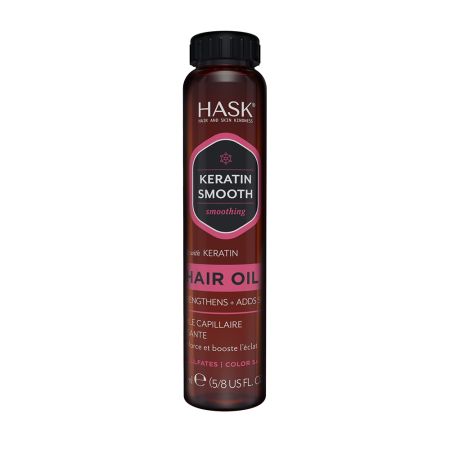 Ulei cu keratina pentru netezirea parului Keratin Oil, 18 ml, Hask