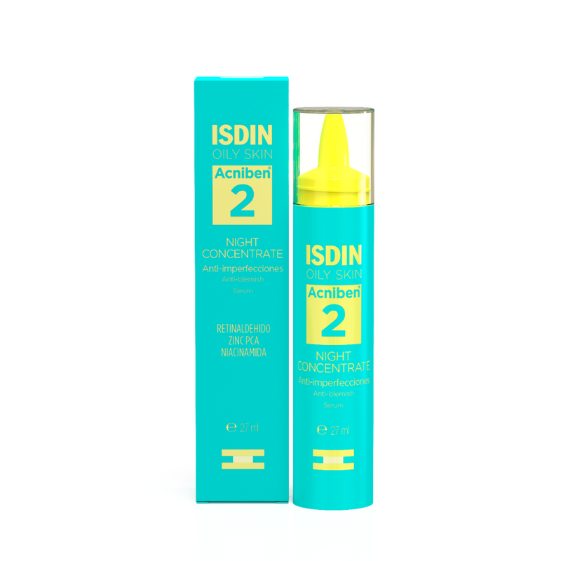 Ser concentrat de noapte anti-imperfectiuni Acniben, 27 ml, Isdin