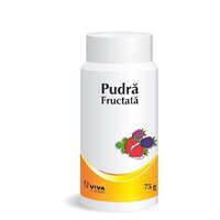 Pudra de talc fructata, 75 g, Vitalia
