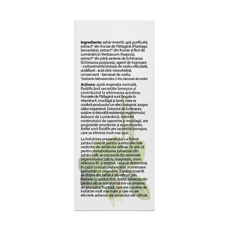 Sirop de patlagina, 100, Vitalia 708833