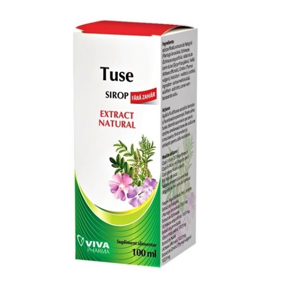 Sirop de tuse, 100 ml, Vitalia