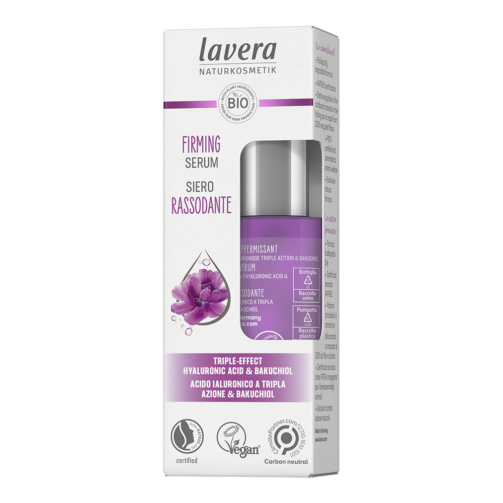 Serum bio cu tripla actiune pentru fermitatea pielii, 30 ml, Lavera