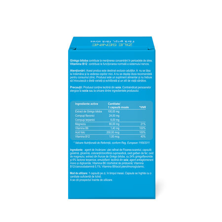 Supliment pentru zile fara griji si fara stres Aslavital Zile senine, 30 capsule moi, Zentiva 617219