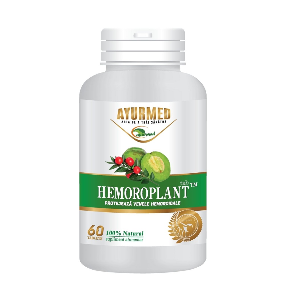 Hemoroplant, 60 tablete, Ayurmed