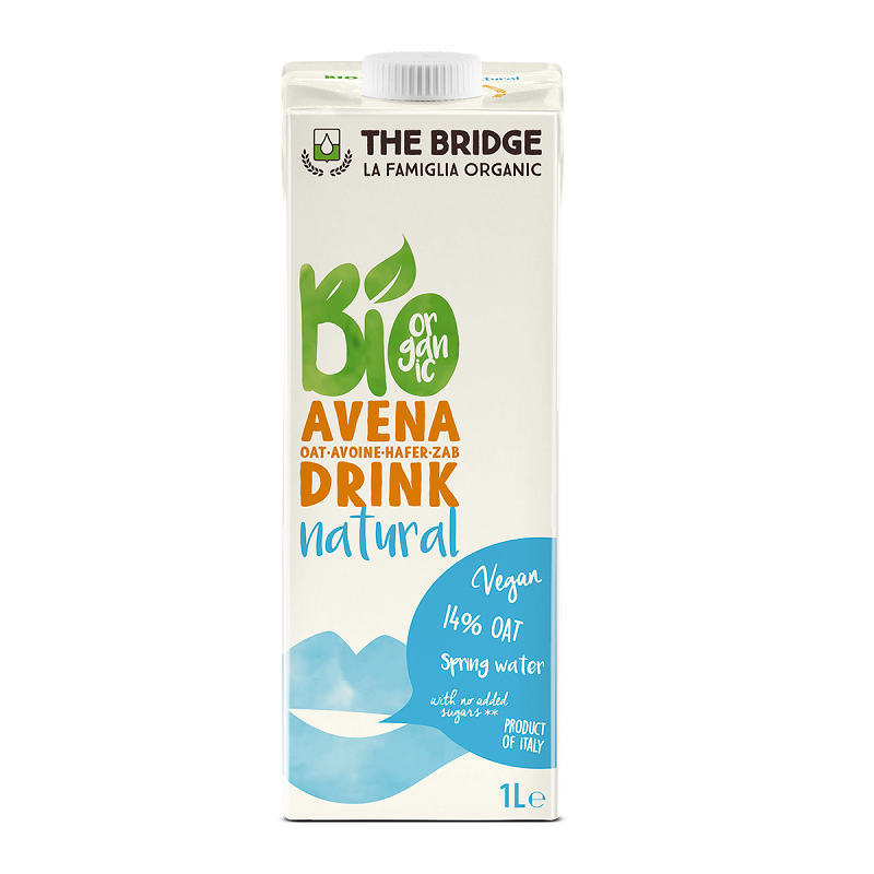 Bautura bio din ovaz, 1000 ml, The Bridge