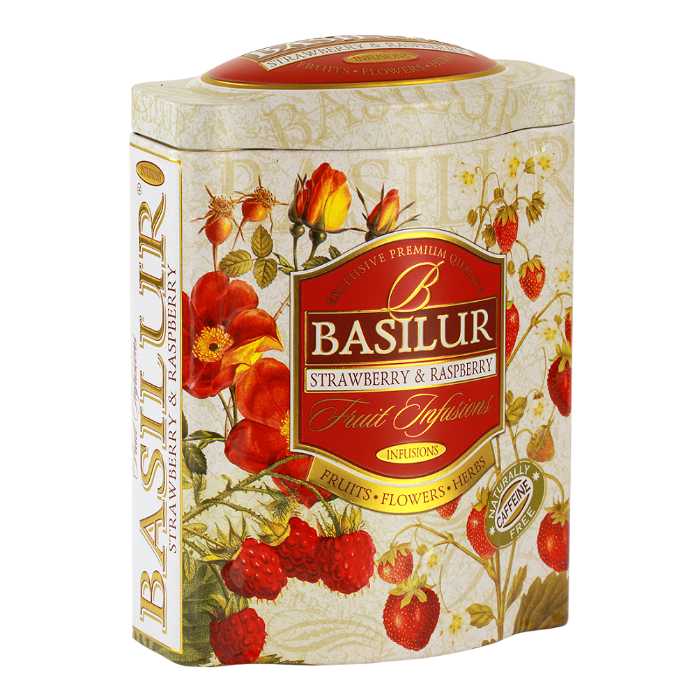 Ceai Strawberry & Raspberry, 100 g, Basilur