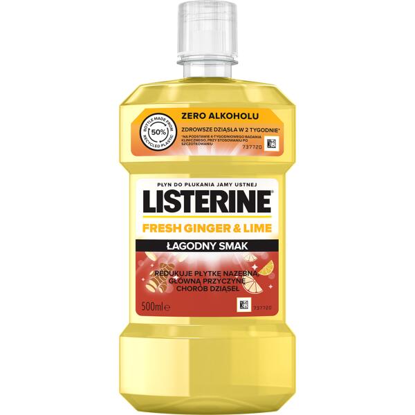 Apa de gura Fresh Ginger & Lime, 500 ml, Listerine