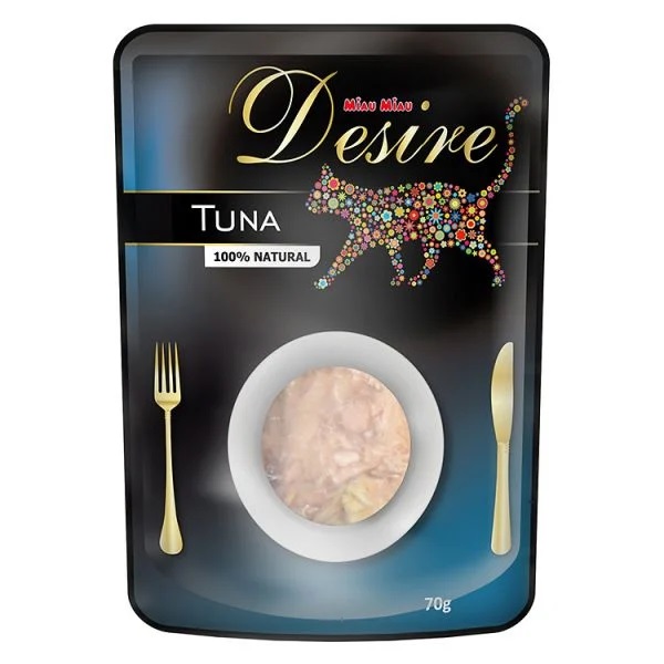 Supa cu ton pentru pisici Desire, 70 g, Miau Miau