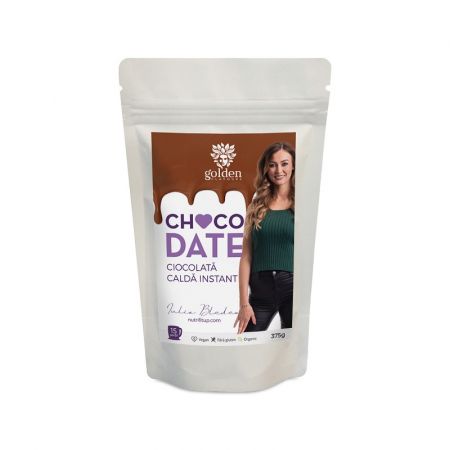 Ciocolata calda instant Choco Date, 100 g, Rawboost