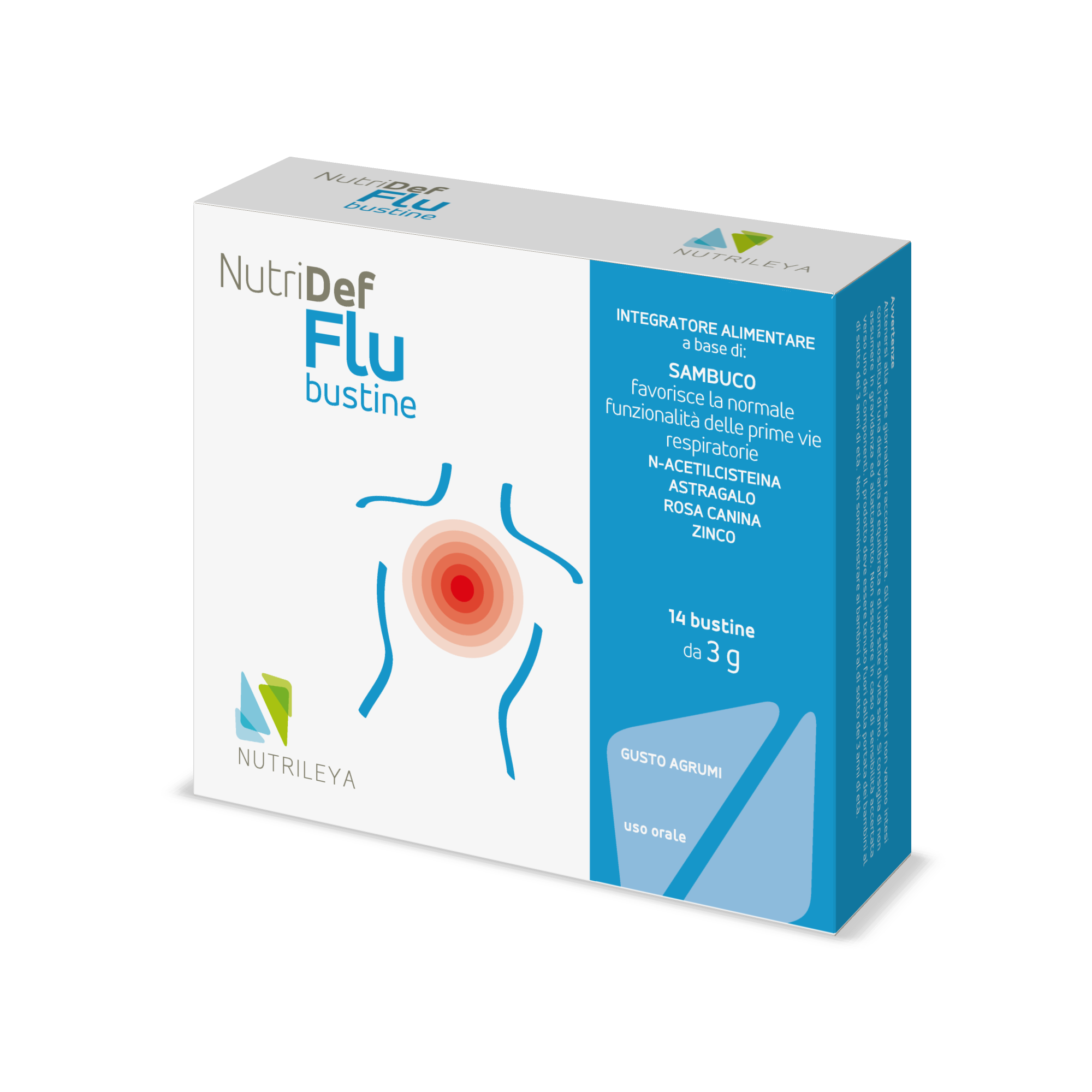 NutriDef Flu Bustine, 14 plicuri, Nutrileya