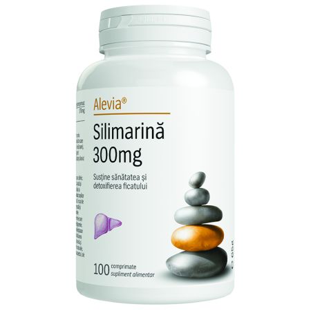 Silimarina 300 mg, 100 comprimate, Alevia