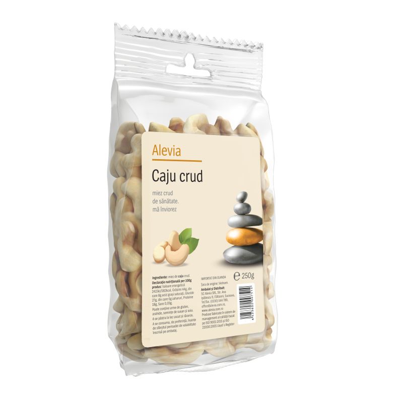 Caju crud, 250 g, Alevia