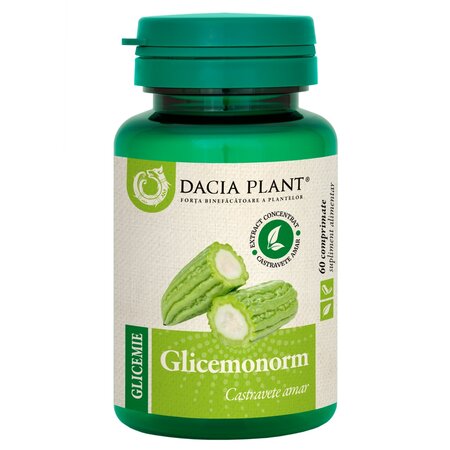Glicemonorm, 60 comprimate, Dacia Plant