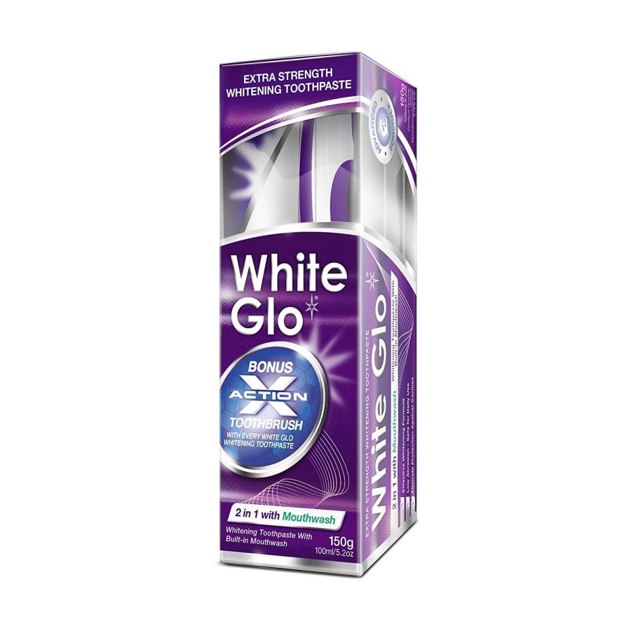 Pasta de dinti 2 in 1, 100 ml, White Glo 