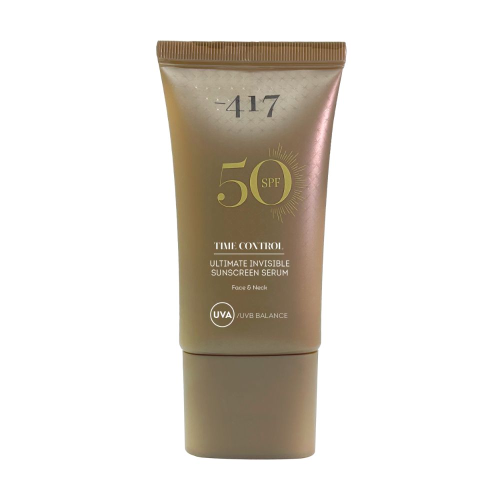 Ser pentru fata cu SPF 50 Ultimate Invisible Time Control, 40 ml, Minus 417